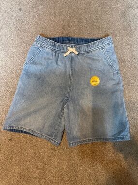 Cat & Jack Light Wash Jean Shorts Size L 10/12